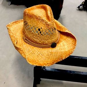 Western style beach casual straw hat